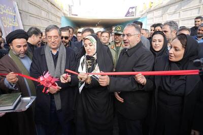  افتتاح پروژه زیرگذر شیخ صفی‌الدین اورموی در ارومیه