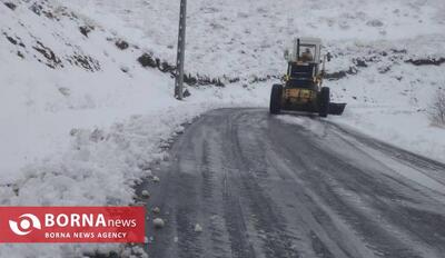  بیش از ۲ هزار کیلومتر عملیات برف‌روبی در محور‌های کرمانشاه