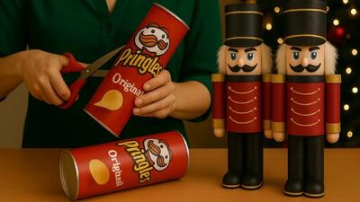  دور نیندازید/ من کلی قوطی پرینگلز درست کردم و همه را فروختم!