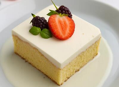  طرز تهیه کیک سه شیر؛ ترس لچس کیک خوشمزه