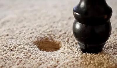  چگونه فرو رفتگی فرش را ترمیم کنیم؟ | ۴ روش خانگی تضمینی!