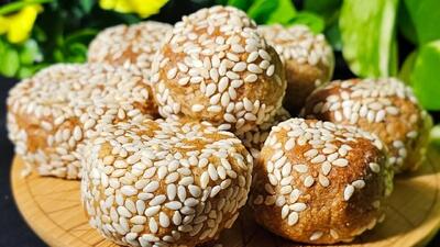  بدون آرد! بدون شکر فقط ۳ ماده اولیه/ خوراکی های سالم و خوشمزه در ۵ دقیقه!