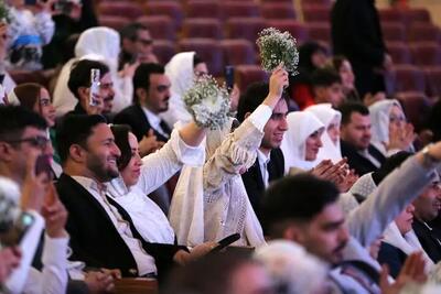 شهرداری تهران در برج میلاد جشن عروسی برگزار کرد + عکس