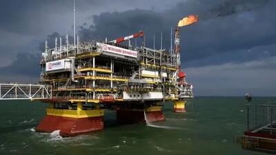 حمله اوکراین به سکوی نفتی روسیه در دریای خزر