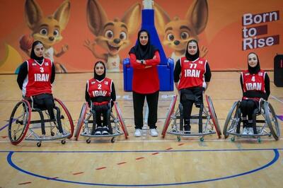 تیم بسکتبال با ویلچر دختران ایران نایب قهرمان شد