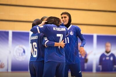 نبرد سرنوشت‌ساز صدرنشین و مدافع عنوان قهرمانی در هفته ششم فوتسال زنان