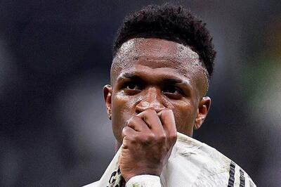 آمار ضعیف وینیسیوس در نیمه اول مقابل منچسترسیتی