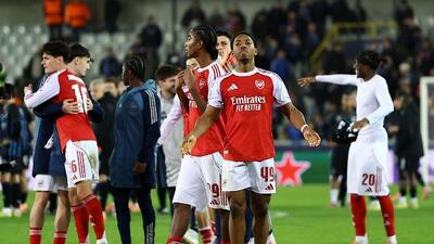 خلاصه بازی کلوب بروژ 0-3 آرسنال