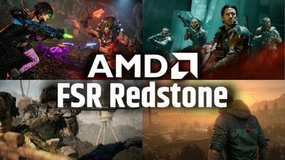 AMD فناوری FSR Redstone را برای گرافیک Radeon RX 9000 معرفی کرد