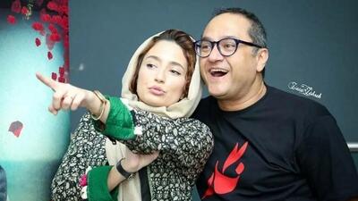  قاب خانوادگی از رامبد جـ‌وان با نگار جواهریان و فرزندش نوردخت