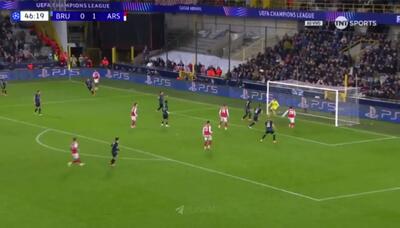 ویدیو: گل دوم آرسنال به کلوب بروژ توسط مادوئکه