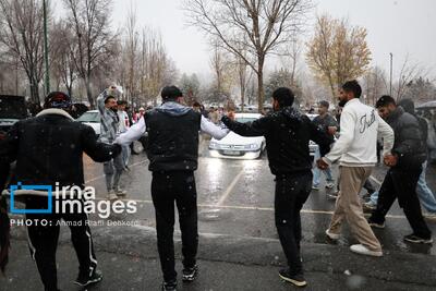  نخستین بارش برف پاییزی در شهرکرد