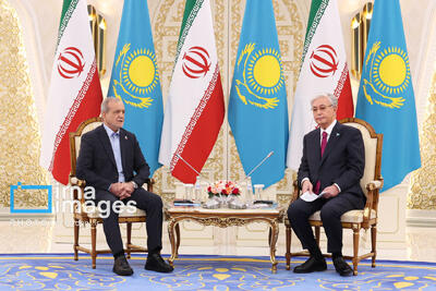 تاکید پزشکیان بر استفاد بیشتر از ظرفیت بخش خصوصی برای تقویت روابط ایران و قزاقستان