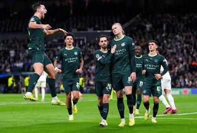 پیروزی بزرگ سیتی در سانتیاگو برنابئو؛ توقف مدافع عنوان قهرمانی