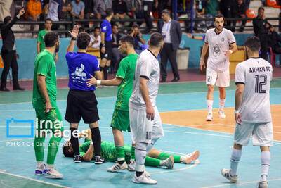 تیم فوتسال آرمان زنجان در دیدار خانگی شکست خورد