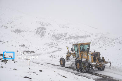  بارش باران و برف در فارس؛ تردد در محورهای مواصلاتی روان است