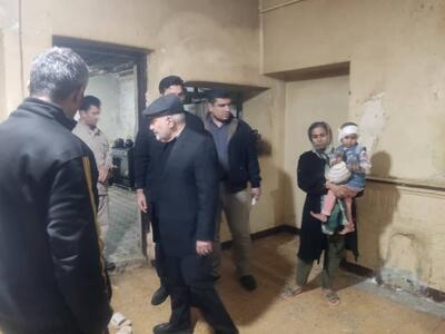 دستور فوری استاندار برای عملیات بازسازی واحدهای مسکونی در لالی پس از بارندگی شدید