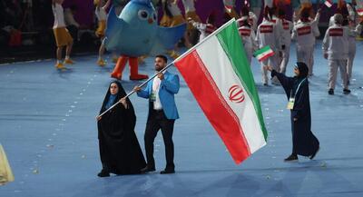 پرچم‌دار ایران با چادر در پاراآسیایی | جهان نیوز