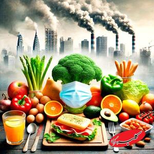 میان دود و آلودگی هوا، تغذیه سپر ورزشکاران است - کلبه سرگرمی