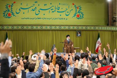  مهمانان ویژه دیدار با رهبری ؛ از فرزند شهید نصرالله تا سقاب اصفهانی و فرزندش - کلبه سرگرمی