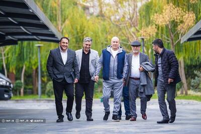 عکس/ بازدید رئیس فدراسیون کشتی روسیه از خانه کشتی