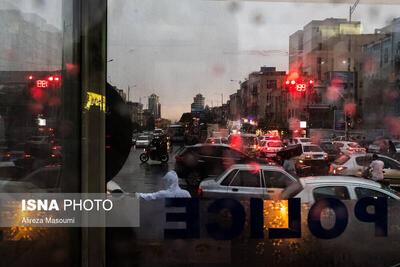 بارش رگباری در تهران طی ساعات آینده