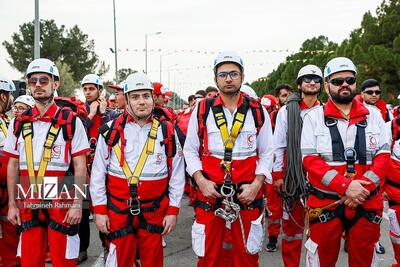 آماده‌باش تیم‌های عملیاتی هلال‌احمر همزمان با هشدار نارنجی هواشناسی