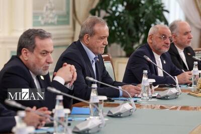 امضای ۱۴ و تبادل ۸ سند و تفاهم‌نامه همکاری دوجانبه میان ایران و قزاقستان