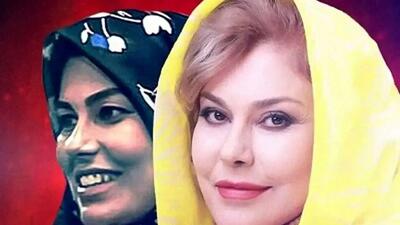  ریحانه و سهیلا در پشت صحنه سریال آنام؛ خاطره‌ای جذاب از سال ۹۶
