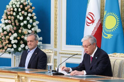 تاکید تهران و آستانه در بیانیه‌ای مشترک بر تقویت همکاری‌های دوجانبه و توسعه پایدار