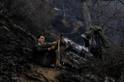 شکارچیان غیرمجاز عامل احتمالی آتش‌سوزی جنگل‌های الیت