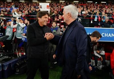 واکنش مورینیو به اظهارات کونته درباره باخت ناپولی به بنفیکا؛ بهانه می‌آورد! - پارس فوتبال