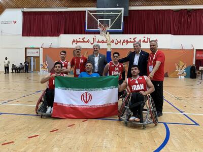 تیم بسکتبال با ویلچر سه نفره پسران قهرمان شد - پارس فوتبال