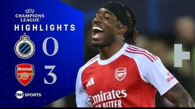 ویدیو| خلاصه بازی کلوب بروژ ۰ - آرسنال ۳/ بریس زویمندی و مادوئکه در پاس گل و گل! - پارس فوتبال