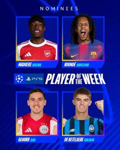 نامزدهای بهترین بازیکن هفته ششم لیگ قهرمانان اروپا (عکس) - پارس فوتبال