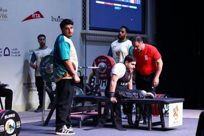 رضا حسینوند در پاراوزنه برداری قهرمان شد - پارس فوتبال