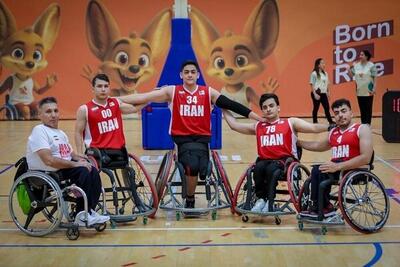 تیم‌بسکتبال با ویلچر سه نفره پسران به نیمه نهایی راه یافت - پارس فوتبال