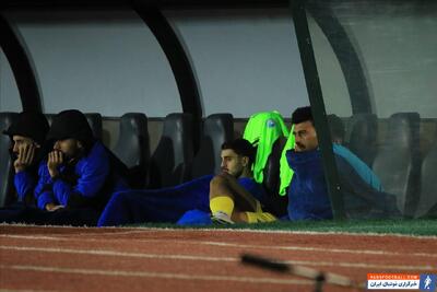 عکس ؛ ناراحتی رامین رضاییان از نیمکت نشینی در دیدار استقلال و ملوان