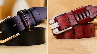 مدل‌ های خاص کمربند چرم مردانه برای استایل روزانه و رسمی؛ 15 عکس جدید