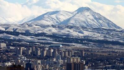 کدام نقاط تهران برف می‌بارد؟