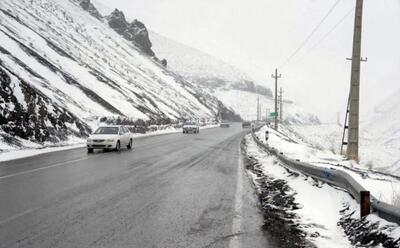  پلیس راه: بدون زنجیر چرخ به جاده‌های کوهستانی سفر نکنید