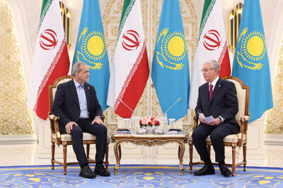  تاکید پزشکیان بر استفاده بیشتر از ظرفیت بخش خصوصی برای تقویت روابط ایران و قزاقستان