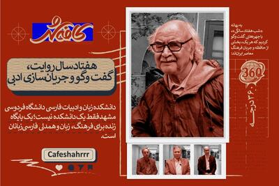  کافه‌شهر | «شب‌ بخارا» در دانشکده ادبیات مشهد به مناسبت هفتادسالگی گروه ادبیات دانشگاه فردوسی