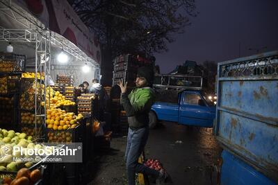 پلمب ۲ میوه فروشی متخلف در طرح نظارت بر بازار یلدا مشهد (۲۰ آذر ۱۴۰۴)