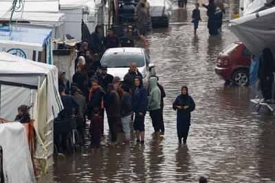 هشدار درباره ۲۸۸هزار خانواده بی‌سرپناه در شرایط نامناسب جوی غزه