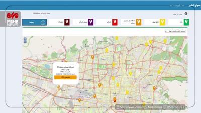 هوای تهران دوباره ناسالم شد