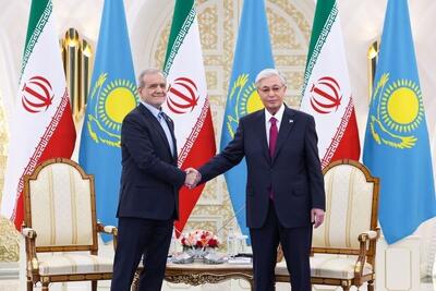 تاکید پزشکیان بر استفاد بیشتر از ظرفیت بخش خصوصی برای تقویت روابط ایران و قزاقستان