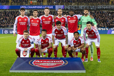 ۶ از ۶؛ آرسنال، سومین تیم انگلیسی با شروعی بی‌نقص در تاریخ لیگ قهرمانان اروپا
