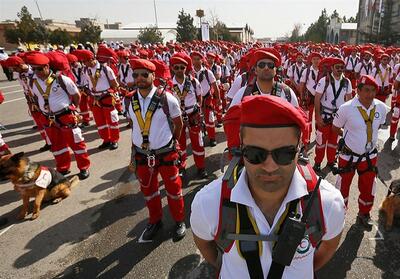 آماده‌باش تیم‌های عملیاتی هلال‌احمر همزمان با هشدار نارنجی هواشناسی - تسنیم