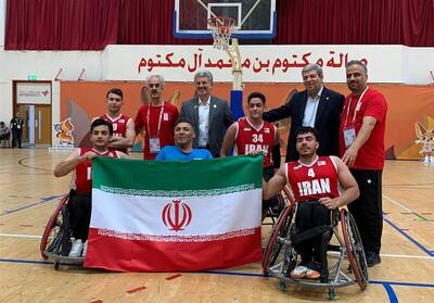 بازی‌های پاراآسیایی جوانان| مدال‌های طلا و نقره برای بسکتبال با ویلچر سه نفره ایران - تسنیم